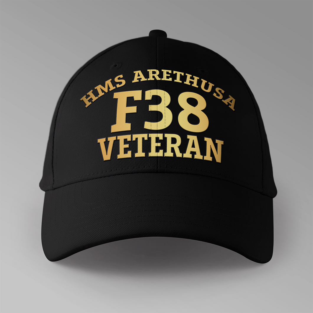 HMS Arethusa F38 Veteran - Personalised Baseball Cap