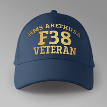 Load image into Gallery viewer, HMS Arethusa F38 Veteran - Personalised Baseball Cap
