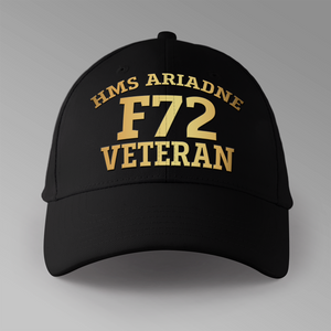 HMS Ariadne F72 Veteran - Personalised Baseball Cap