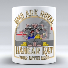 Load image into Gallery viewer, HMS Ark Royal Aircraft Handler &#39;Roof Rat/Hangar Rat&#39; - Personalised Mug
