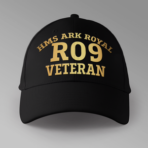 HMS Ark Royal R09 Veteran - Personalised Baseball Cap