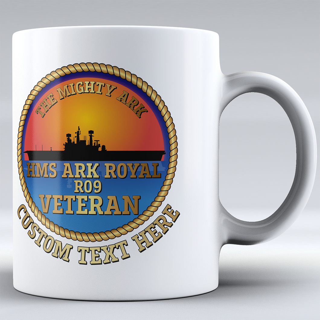 HMS Ark Royal (RO9) Veteran - Personalised Mug