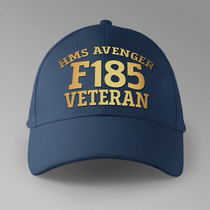 HMS Avenger F185 Veteran - Personalised Baseball Cap