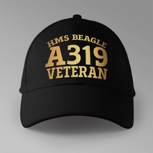 Load image into Gallery viewer, HMS Beagle A319 Veteran - Personalised Baseball Cap
