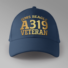 Load image into Gallery viewer, HMS Beagle A319 Veteran - Personalised Baseball Cap
