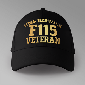 HMS Berwick F115 Veteran - Personalised Baseball Cap