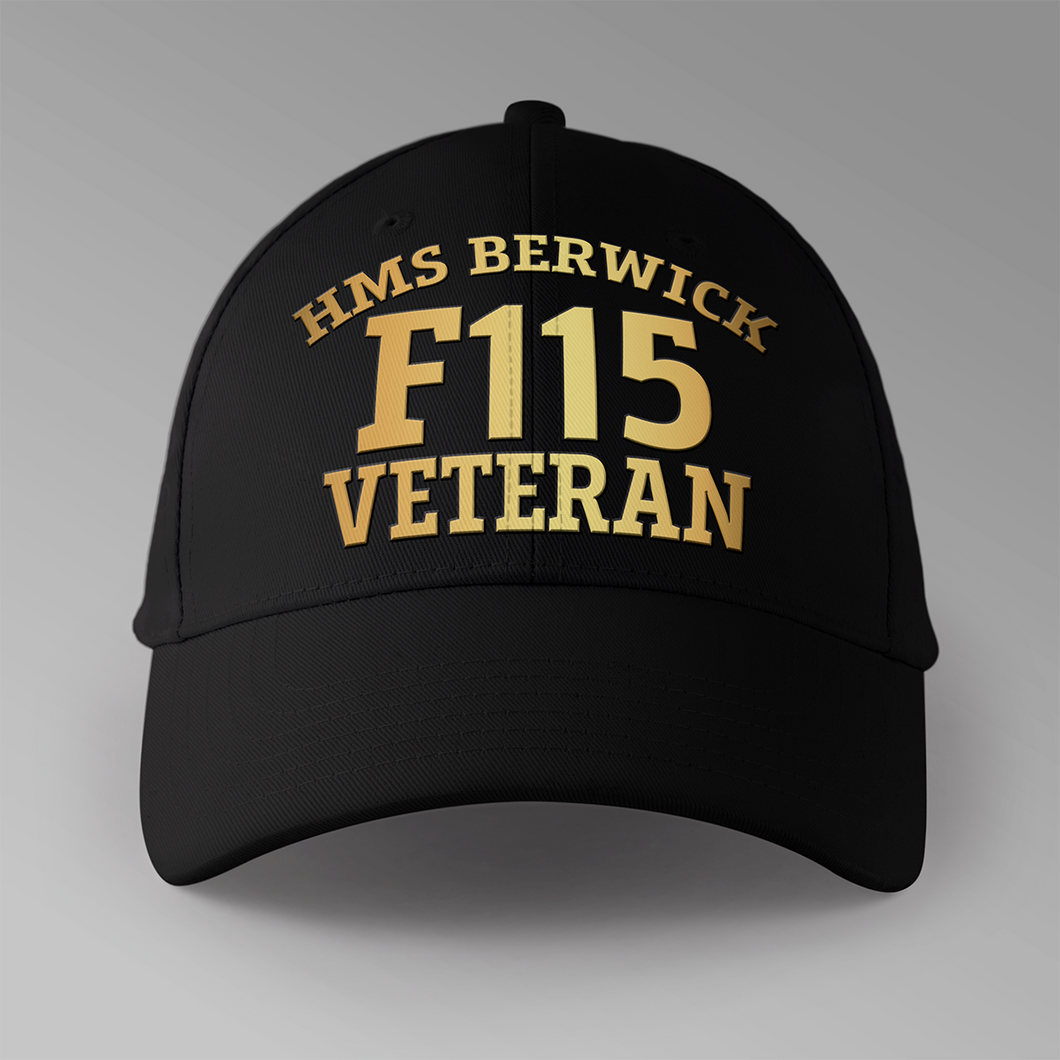 HMS Berwick F115 Veteran - Personalised Baseball Cap