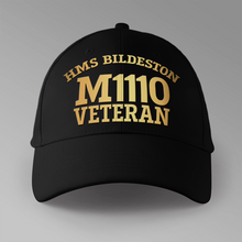 Load image into Gallery viewer, HMS Bildeston M1110 Veteran - Personalised Baseball Cap
