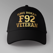 Load image into Gallery viewer, HMS Boxer F92 Veteran - Personalised Baseball Cap
