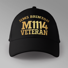 Load image into Gallery viewer, HMS Brinton M1114 Veteran - Personalised Baseball Cap
