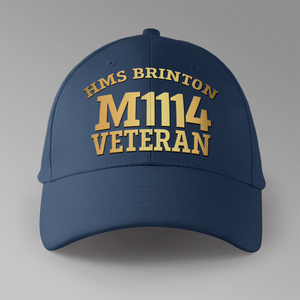 HMS Brinton M1114 Veteran - Personalised Baseball Cap