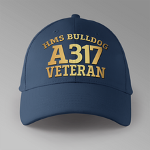 Load image into Gallery viewer, HMS Bulldog A317 Veteran - Personalised Baseball Cap
