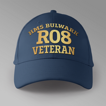 Load image into Gallery viewer, HMS Bulwark R08 Veteran - Personalised Baseball Cap
