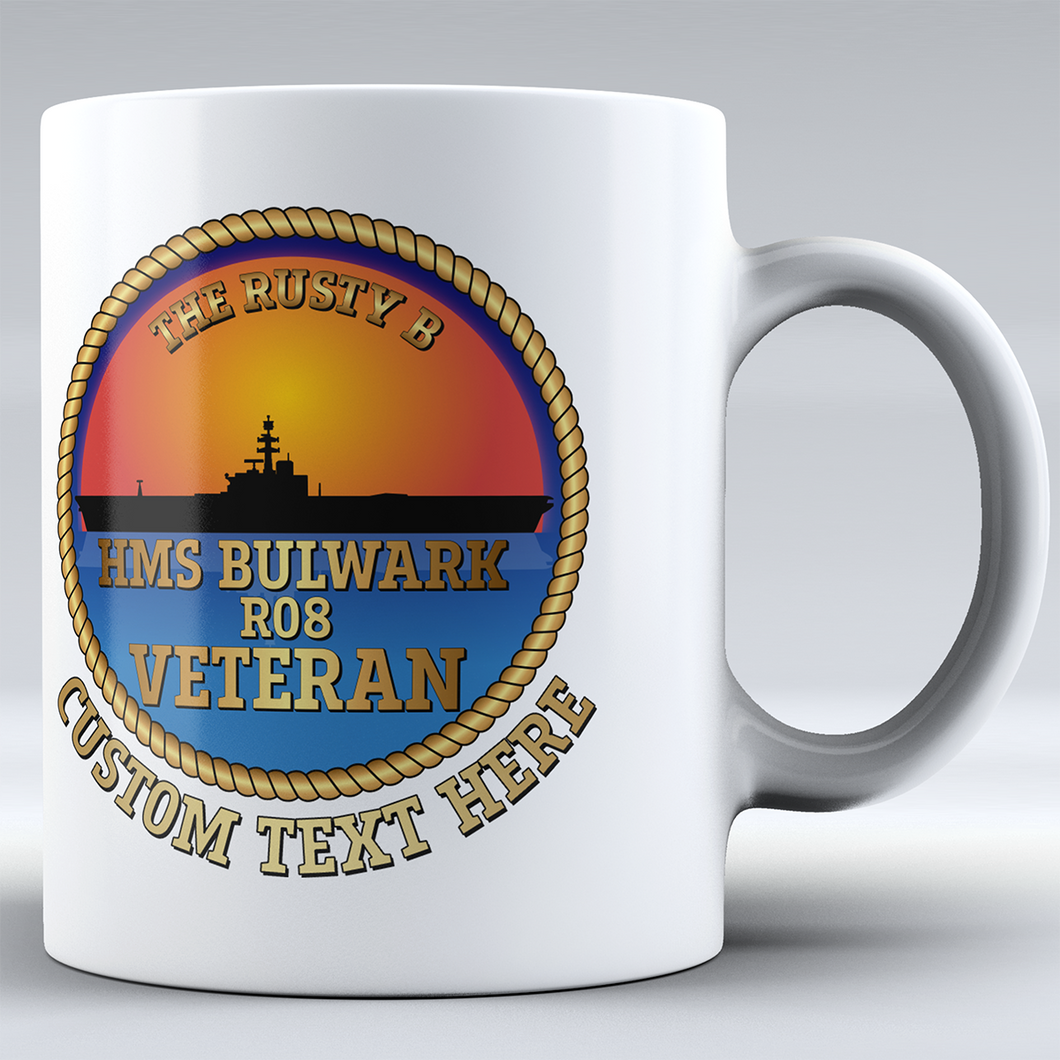 HMS Bulwark (RO8) Veteran - Personalised Mug