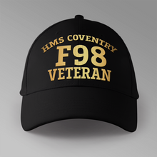 Load image into Gallery viewer, HMS Coventry F98 Veteran - Personalised Baseball Cap
