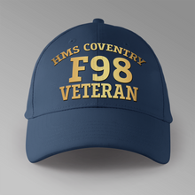 Load image into Gallery viewer, HMS Coventry F98 Veteran - Personalised Baseball Cap
