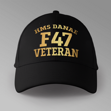 Load image into Gallery viewer, HMS Danae F47 Veteran - Personalised Baseball Cap
