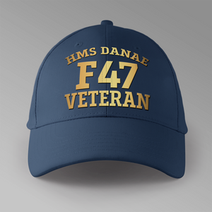 HMS Danae F47 Veteran - Personalised Baseball Cap