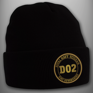 HMS Devonshire D02 - Pennant Number Beanie Hat