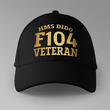 Load image into Gallery viewer, HMS Dido F104 Veteran - Personalised Baseball Cap
