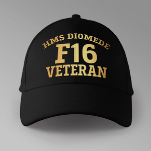 HMS Diomede F16 Veteran - Personalised Baseball Cap