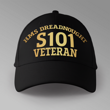 Load image into Gallery viewer, HMS Dreadnought S101 Veteran - Personalised Baseball Cap
