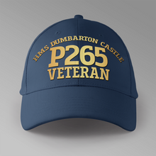 Load image into Gallery viewer, HMS Dumbarton Castle P265 Veteran - Personalised Baseball Cap
