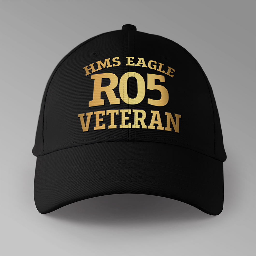 HMS Eagle R05 Veteran - Personalised Baseball Cap