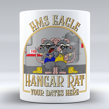 Load image into Gallery viewer, HMS Eagle Aircraft Handler &#39;Roof Rat/Hangar Rat&#39; - Personalised Mug
