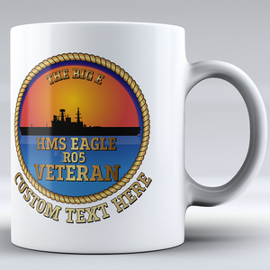 HMS Eagle (RO5) Veteran - Personalised Mug