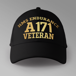 HMS Endurance A171 Veteran - Personalised Baseball Cap