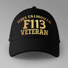 Load image into Gallery viewer, HMS Falmouth F113 Veteran - Personalised Baseball Cap
