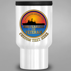 HMS Fearless (L10) - Personalised Travel Mug