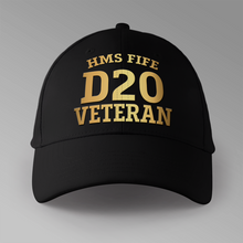 Load image into Gallery viewer, HMS Fife D20 Veteran - Personalised Baseball Cap
