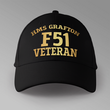 Load image into Gallery viewer, HMS Grafton F51 Veteran - Personalised Baseball Cap
