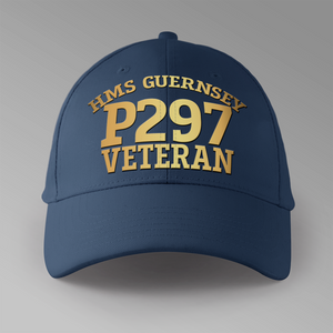 HMS Guernsey P297 Veteran - Personalised Baseball Cap