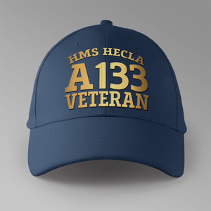 HMS Hecla A133 Veteran - Personalised Baseball Cap