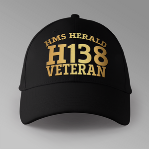 HMS Herald H138 Veteran - Personalised Baseball Cap