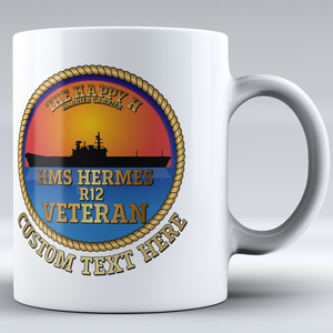 HMS Hermes (R12) Veteran - Personalised Mug