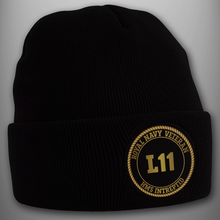 Load image into Gallery viewer, HMS Intrepid L11 - Pennant Number Beanie Hat
