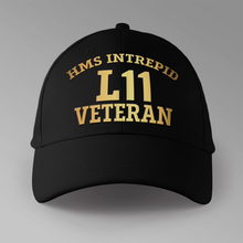 Load image into Gallery viewer, HMS Intrepid L11 Veteran - Personalised Baseball Cap
