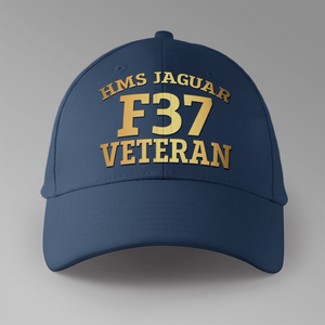 HMS Jaguar F37 Veteran - Personalised Baseball Cap