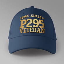 Load image into Gallery viewer, HMS Jersey P295 Veteran - Personalised Baseball Cap
