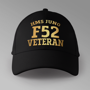 HMS Juno F52 Veteran - Personalised Baseball Cap