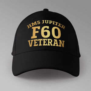 HMS Jupiter F60 Veteran - Personalised Baseball Cap