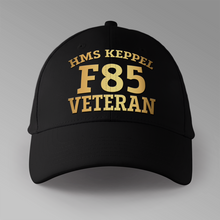 Load image into Gallery viewer, HMS Keppel F85 Veteran - Personalised Baseball Cap
