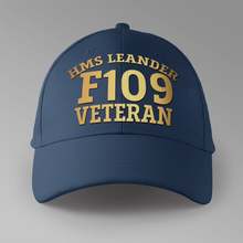 Load image into Gallery viewer, HMS Leander F109 Veteran - Personalised Baseball Cap
