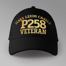 Load image into Gallery viewer, HMS Leeds Castle P258 Veteran - Personalised Baseball Cap
