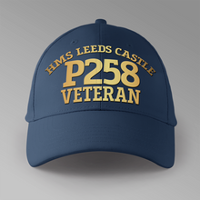 Load image into Gallery viewer, HMS Leeds Castle P258 Veteran - Personalised Baseball Cap
