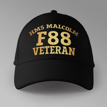 Load image into Gallery viewer, HMS Malcolm F88 Veteran - Personalised Baseball Cap
